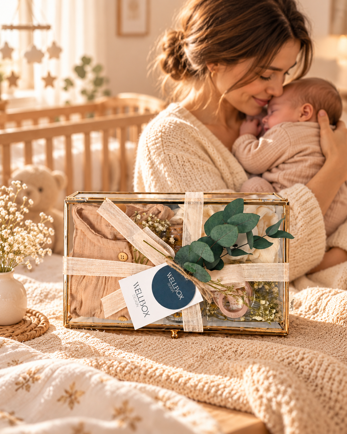 Bebeğe İlk Hatıra – Kız Bebek İçin Özel Yenidoğan Hediye Seti